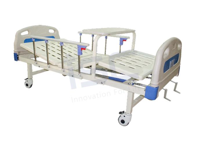 HOSPITAL FOWLER BED WITH OVERBED TABLE (ISC 1009)